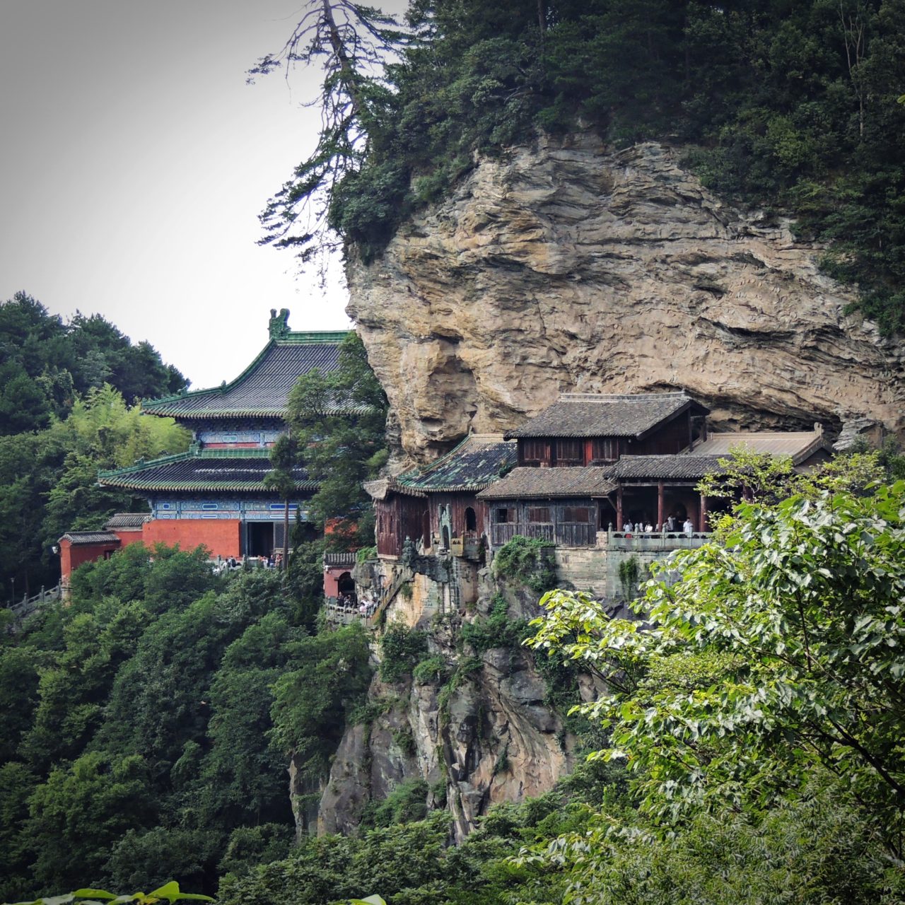 Les monts Wudang. Le temple de Nan Yan