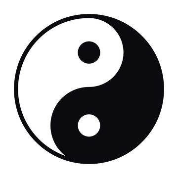 Ce symbole de l'interaction du Yin et du Yang illustre la temporalité du Taiji