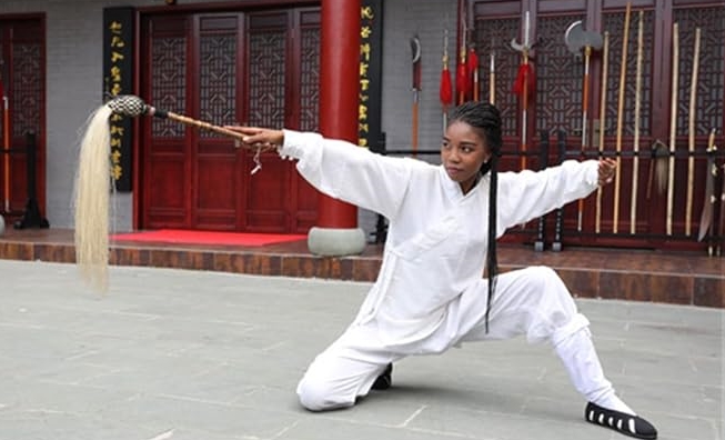 Le Fuchen est une arme traditionnelle des monts Wudang