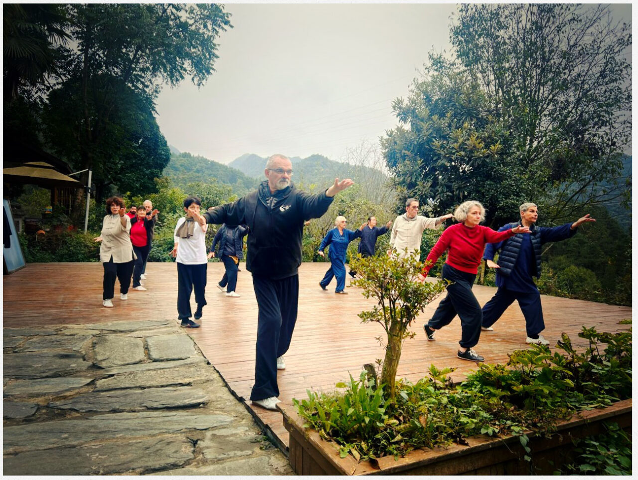 Entrainement à l'école de maitre Ming Yue